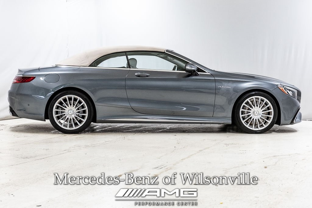 Certified Pre-owned 2018 Mercedes-benz S-class S 65 Amg® Rwd 2d Convertible